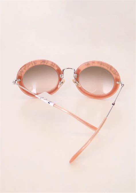 óculos miu miu redondo|Miu Miu™ Glasses from an Authorized Dealer.